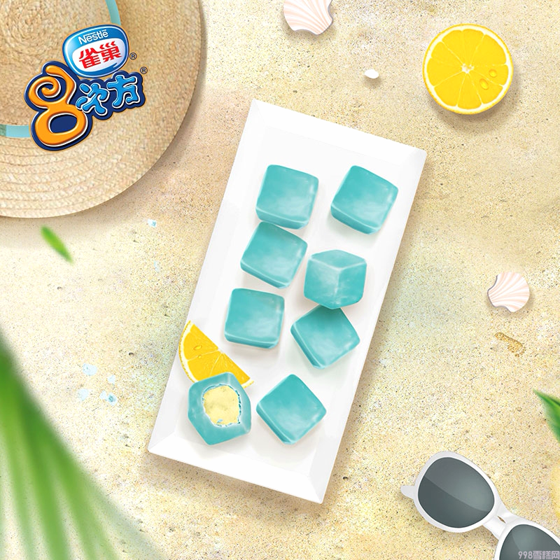 雀巢8次方海盐味雪糕批发 84g 18盒(6)