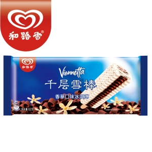 和路雪千层雪棒香草口味冰淇淋批发 62g 24支