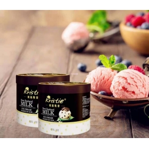 珂莉斯帝Holy Man Li餐饮大桶冰淇淋草莓味雪糕 3KG