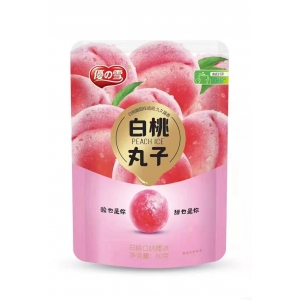 优雪白桃丸子  30支