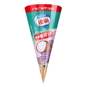 雀巢甜筒雪糕批发香芋味 73g 12支