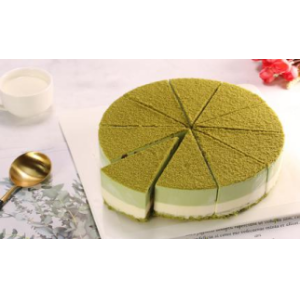 好禧坊抹茶芝士慕斯蛋糕（圆形）8盒10片