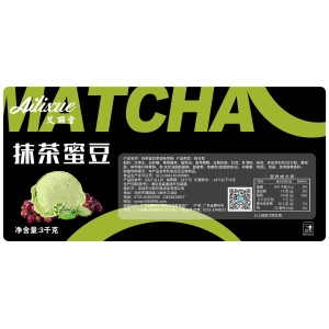 <strong>艾丽雪抹茶蜜豆餐饮冰淇淋 3.0kg 6L</strong>